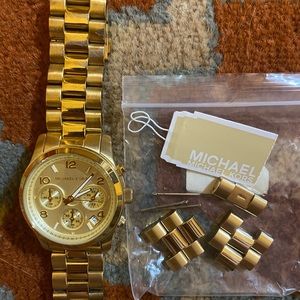 Michael Kors watch with extra links